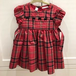Stunning Taffeta Plaid Holiday Dress